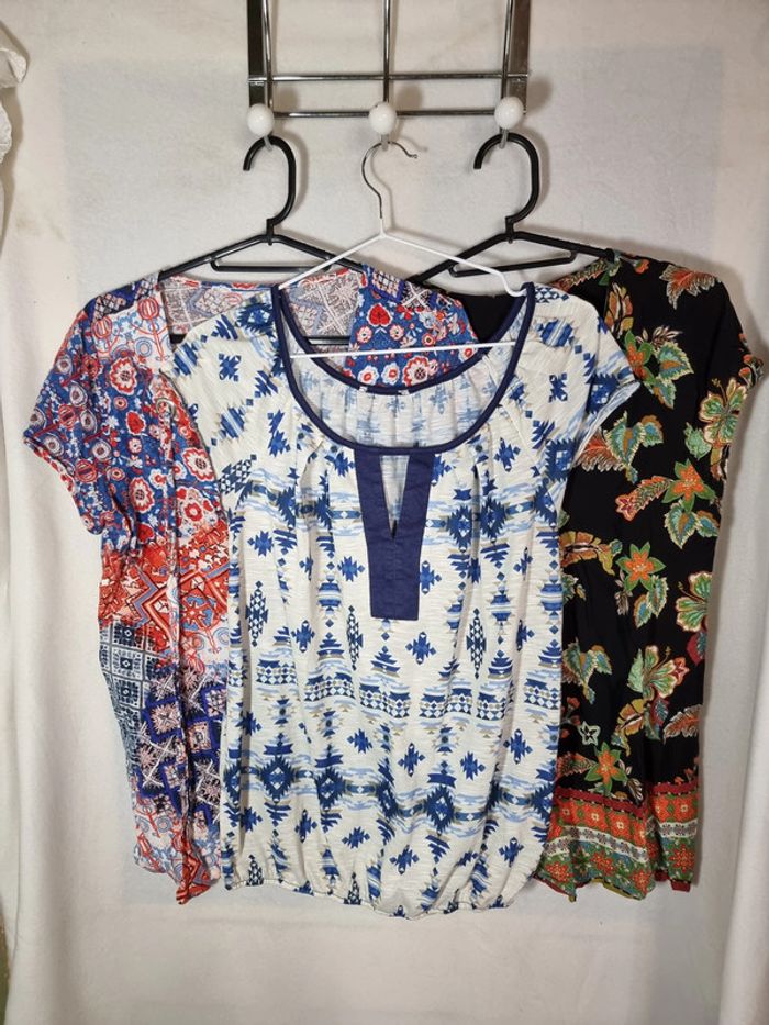 Lot 3 blouses