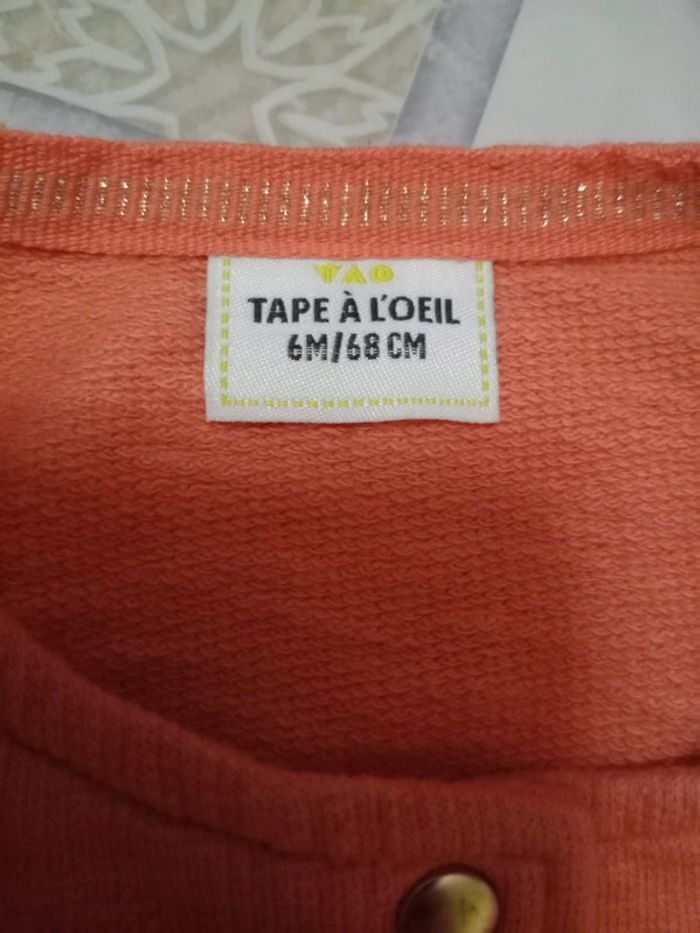 Gilet à manches longues tape à l'œil - photo numéro 3