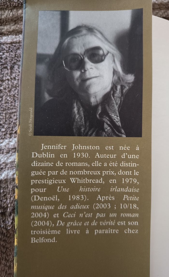 📖 Roman de Jennyfer Johnston 📖 - photo numéro 3