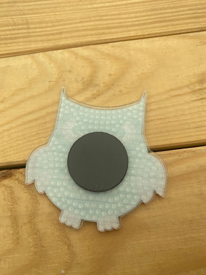 Magnet hibou 🦉 en Diamond painting - photo numéro 2