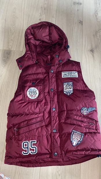 River wood bodywarmer 14 ans
