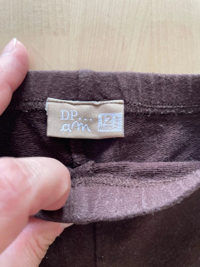 Lot de 6 leggings fille 12 mois multimarque - photo numéro 3