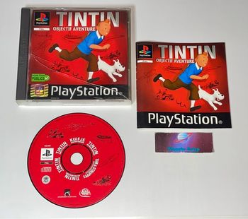 Tintin Objectif Aventure - PS1 Complet PlayStation Sony