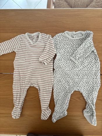 Lot de 2 pyjamas La Redoute 6 mois