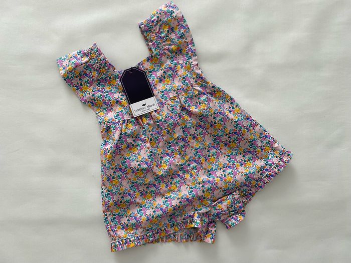 Barboteuse fleurie 6 mois sergent major