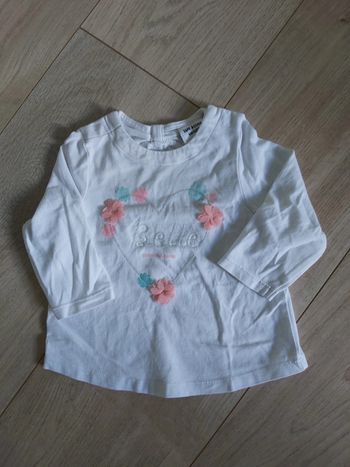 Tee-shirt ML fille TAO 6 mois (78)