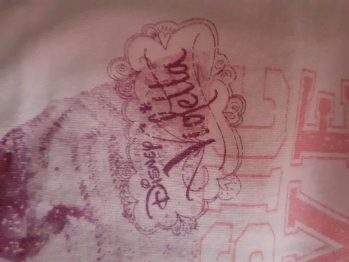 Tee-shirt Disney violetta - photo numéro 3