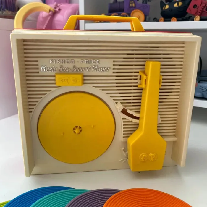 Tourne-disque fisher-price vintage - photo numéro 7