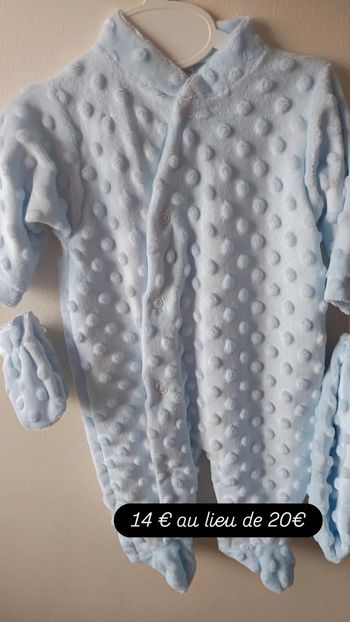 Pyjama 3 pcs minky 
