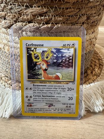 Cartes Pokémon des premières générations