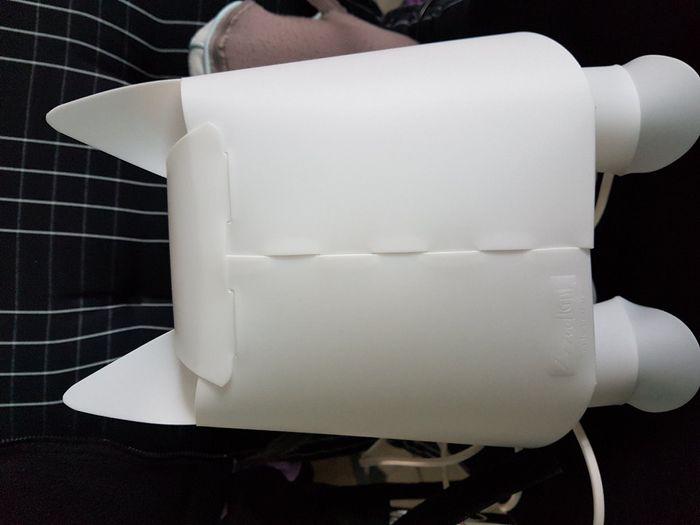 Officina Crea Italie – Lampe veilleuse chat pour enfant coloris blanc en polypropylène - photo numéro 5