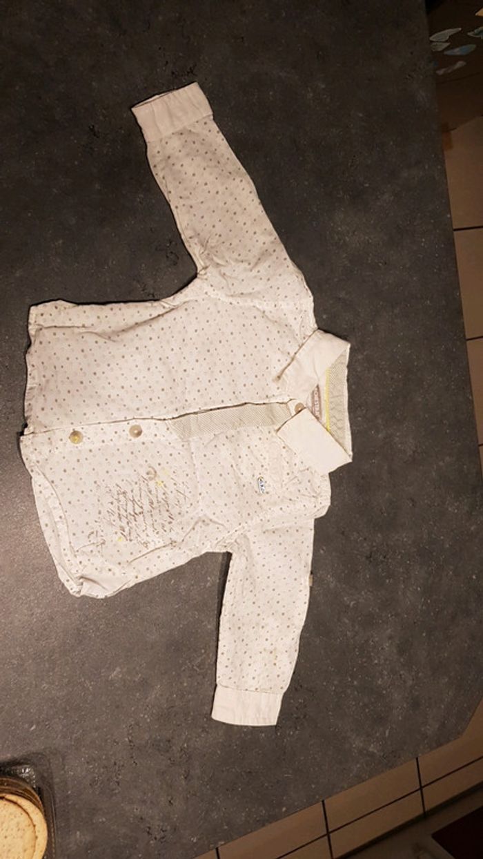 Chemise garçon orchestra 9 mois. - photo numéro 2