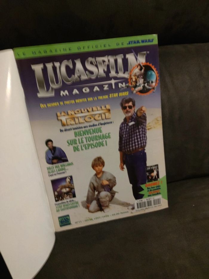 Rare collection lucasfilm magazine vintage numéro 11 - photo numéro 3