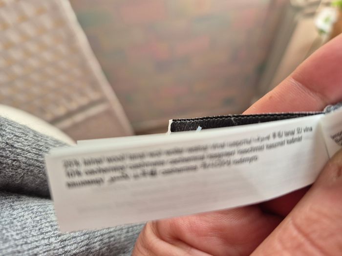 💕Jolie  Écharpe Grise Etam - Douceur Laine et Cachemire - NEUVE💕 - photo numéro 8