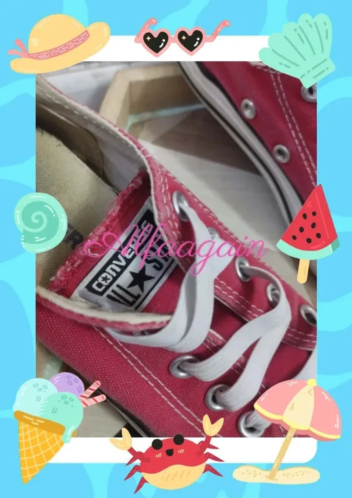 Baskets rouges all star converse 29 - photo numéro 9
