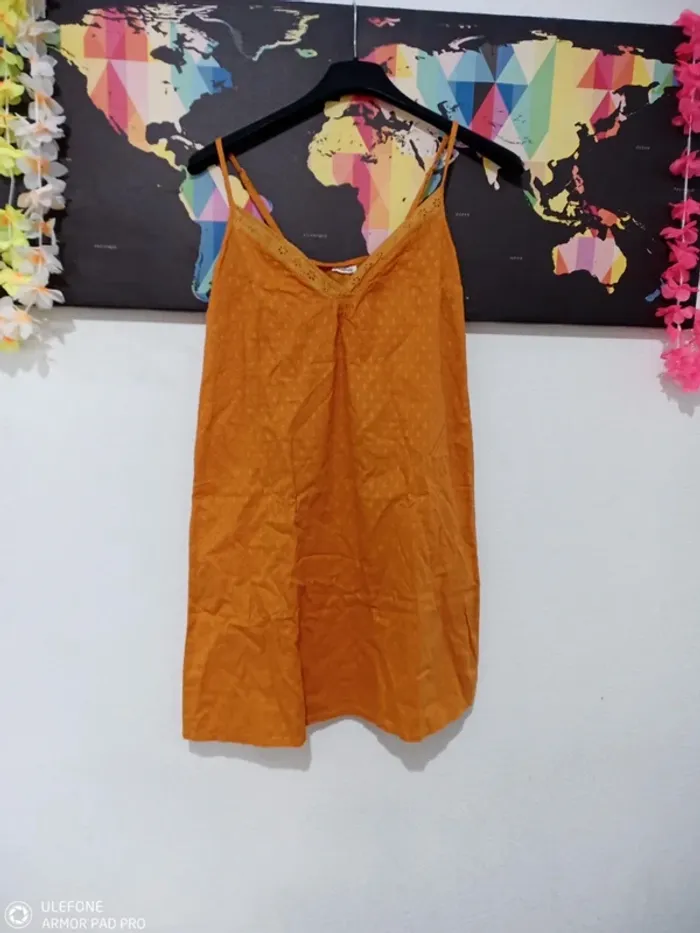 Chemise de nuit en plumetis imprimee