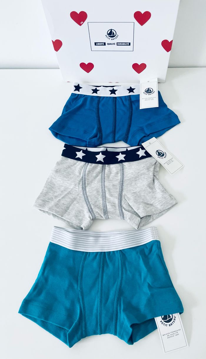 Lot de Boxer neuf Petit Bateau - photo numéro 5