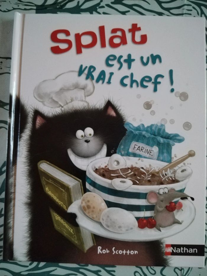 Livre Splat est un vrai chef - photo numéro 1