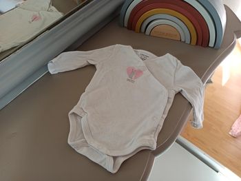 Body blanc 1 mois OBAIBI