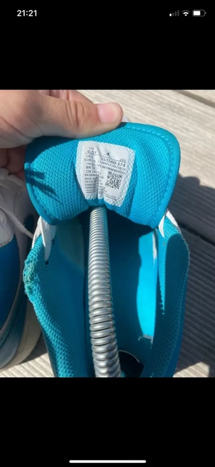 Air Jordan 1 basse femme taille 39 - photo numéro 6