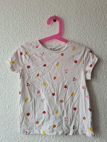 tee-shirt blanc avec fruit H&M