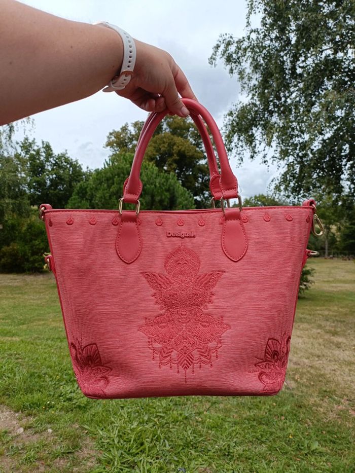 Sac cabas Desigual rose