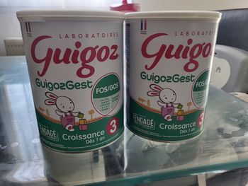 Lait guigozgest 3eme age