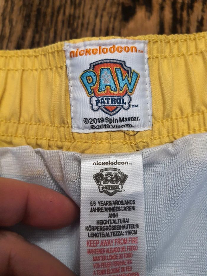 Short de plage enfant Paw Patrol 5/6ans - photo numéro 12