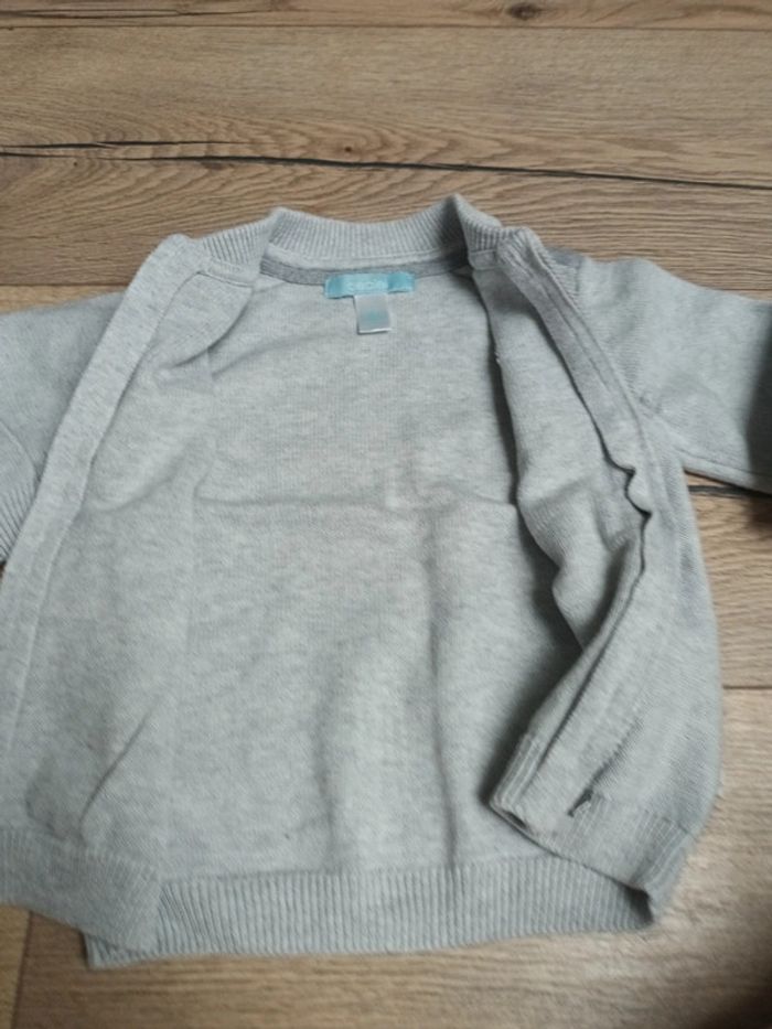 Gilet zippé 6 mois obaibi - photo numéro 3