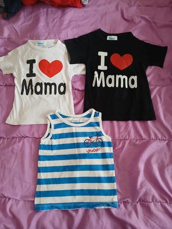 3 Tee-shirt 18mois été