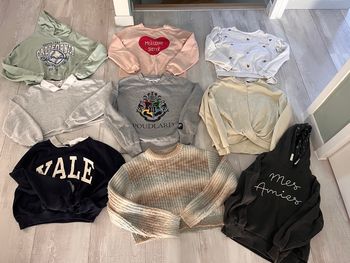 Lot de 18 vêtements pour fille 12 ans 