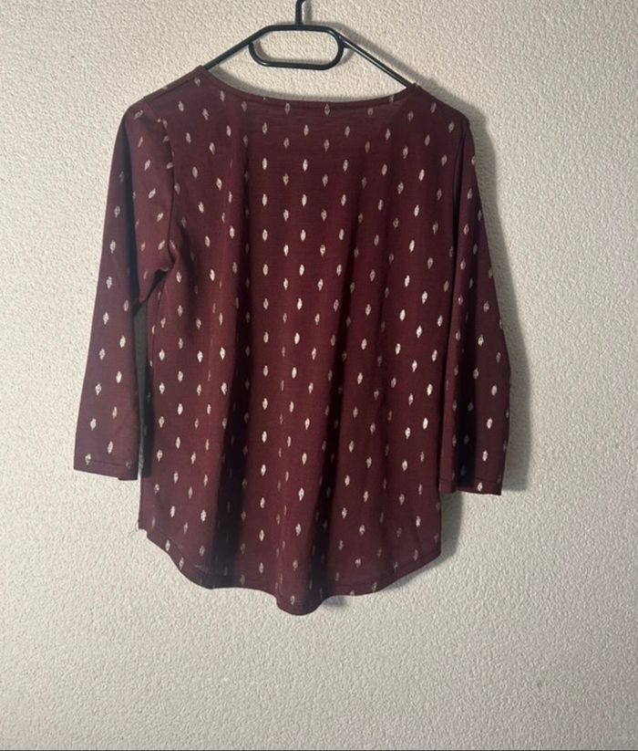Blouse manche 3/4