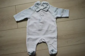 Pyjama velours mixte
