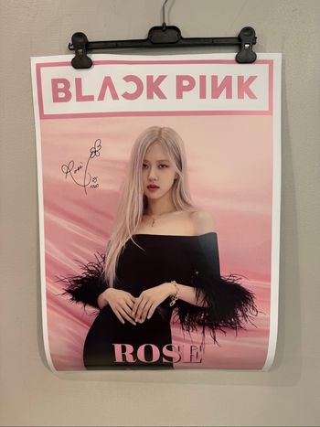 Poster Blackpink Lisa Rosé