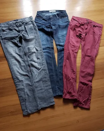 Lot 3 pantalon jean 38