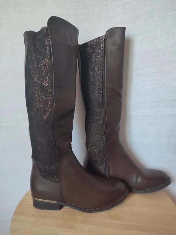 Bottes marron - photo numéro 2