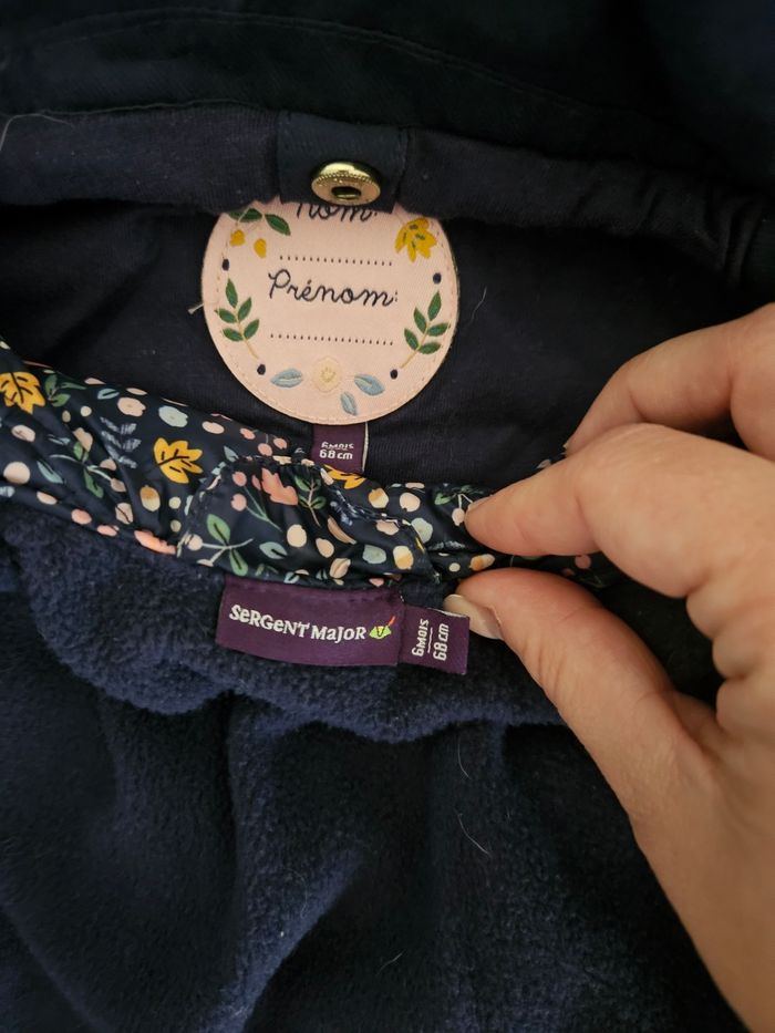 Manteau double SERGENT MAJOR 6 MOIS - photo numéro 3