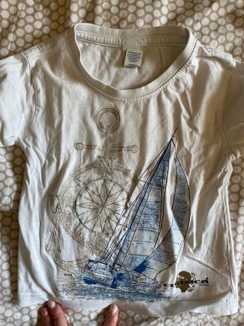 TEE shirt corse bateau