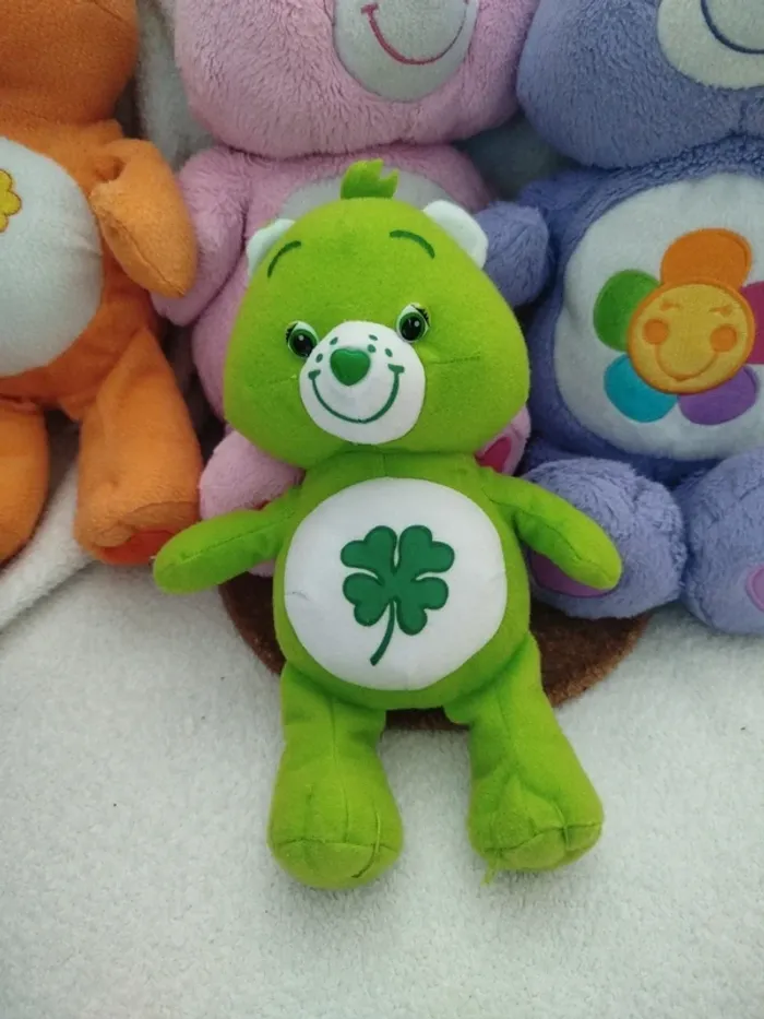 Lot de peluches Bisounours Care Bears - photo numéro 5