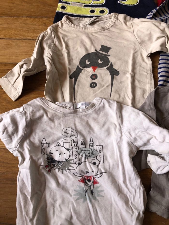Lot 6 tee shirt 6 mois - photo numéro 4