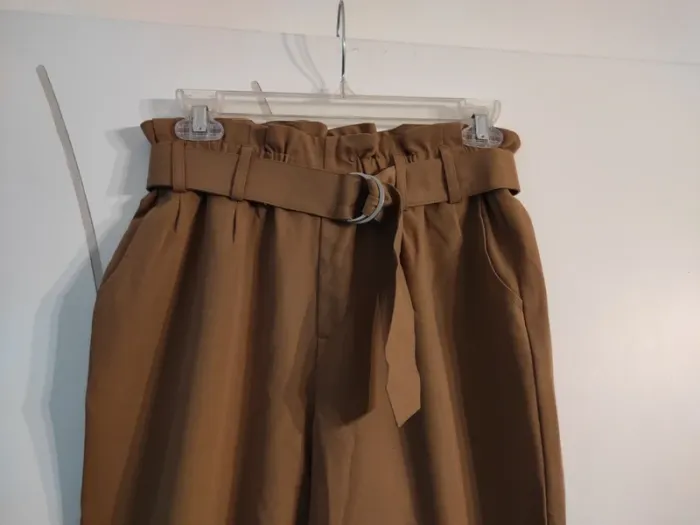 Pantalon femme marron Kiabi taille S - photo numéro 2