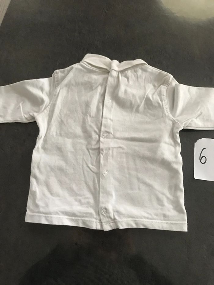 Teeshirt col roulé manches longues - photo numéro 4