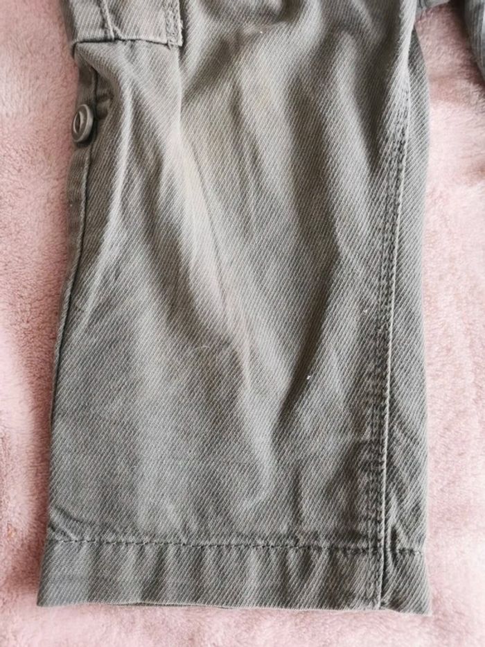 Pantalon à poches kaki mes petits cailloux 12 mois - photo numéro 8