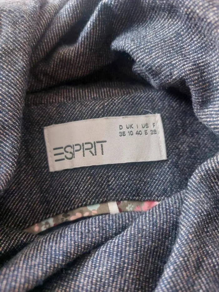 Robe grise élégante à col roulé Taille 38 - photo numéro 7