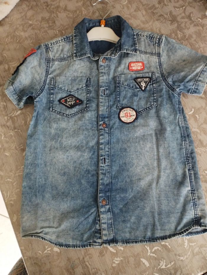 Chemise mc 8 ans garçon