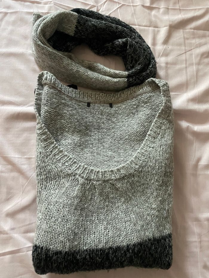 Robe pull + tour de cou et/ou ceinture - photo numéro 8