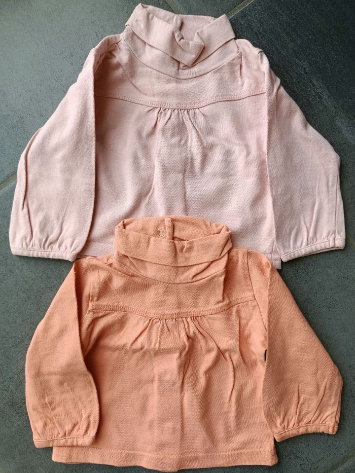 Haut manches longues fille 3 mois