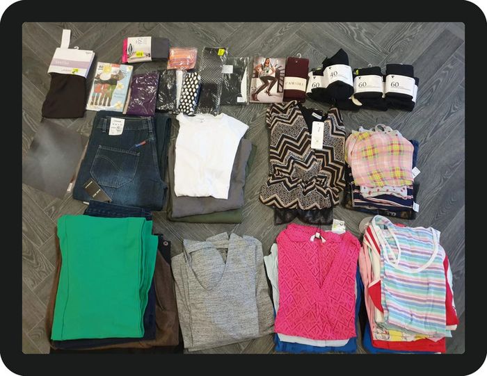 Lot de 58 vêtements