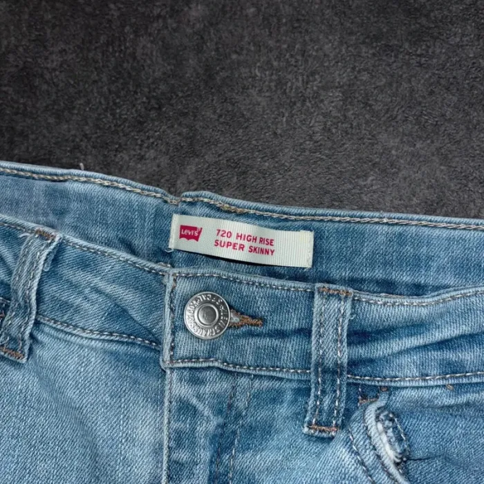 Jean Levi’s 720 Super Skinny Enfant – Bleu Clair – Taille 14 Ans - photo numéro 4