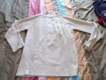 Pull crème taille L